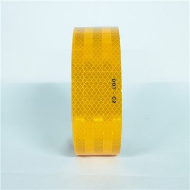 Wodoodporna żółta taśma odblaskowa DOT C2 do samochodów