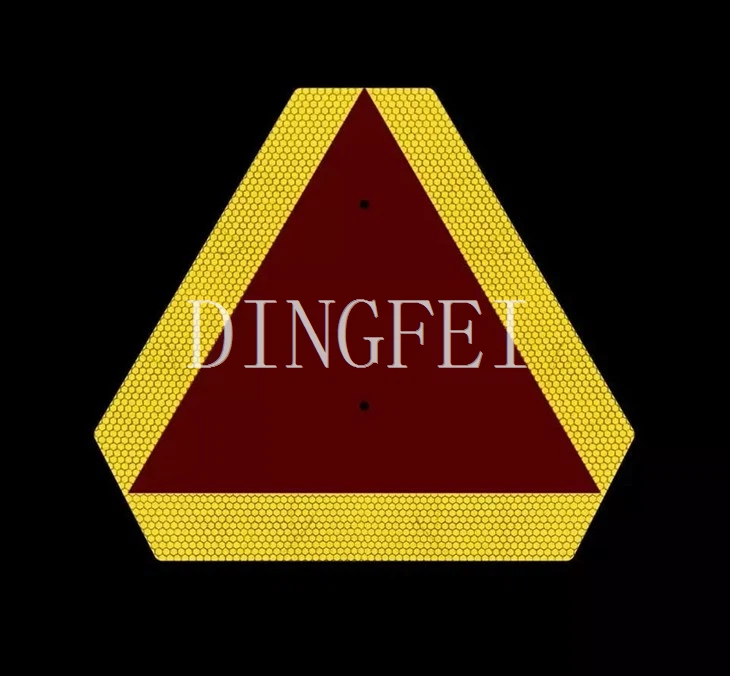 Slow Moving Vehicle Triangle