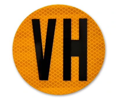 VH Historic Vehicle Refleksyjna naklejka